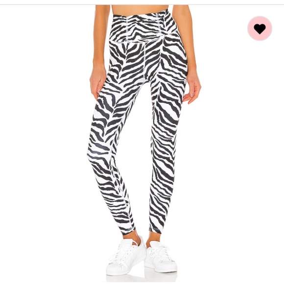 CARBON38 YEAR OF OURS ZEBRA HIGH RISE LEGGING S